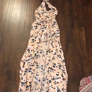 Super cute floral romper dress!